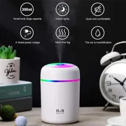 ™Mini Humidifier, Essential Oil Diffuser, Aroma Essential USB Personal Desktop Diffuser-image-1