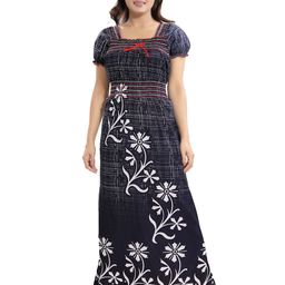 Inner Beats Printed Maxi Nightdress-picture-21