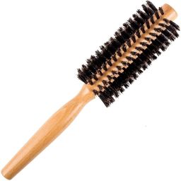 1 Piece Boar Bristle Wooden Round Hair Brushfor Hair Styling,Drying,Curling-image-9