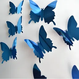 Asian royal Blue Printed Waterproof Decals and Stickers-33