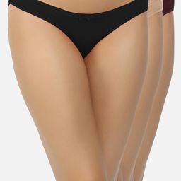 Shyygl Set of 3 Low-Rise Bikini Briefs-image-48