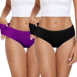 Diving Deep Women Pack of 2 Cotton Hipster Briefs-picture-0