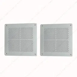 Square Type Air Vent Grille Cover Ducting - 7 Inch Square, 4 Piece Insect Net-21