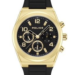 Police Men Patterned Dial & Reset Time Analogue Watch NEPLPEWJQ2226702-56