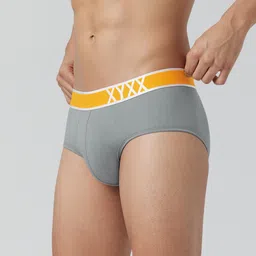 XYXX Men Solid Volt IntelliSoft Modal Briefs image 2