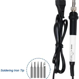 divinext 8/15/25 Watts Combo High-Quality Pencil Pointed Tip Soldering Iron Electronic Components Electronic Hobby Kit image 2