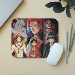 Zipcartz Epic One Piece Character Mouse Pad For Laptop & PC Non Slip Base Mousepad-16