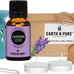 Lavender Oil Gift Set with Diffuser-43