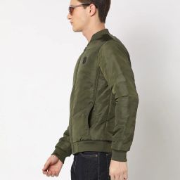 produkt by jack & jones Zip-Front Bomber Jacket with Insert Pockets image 2