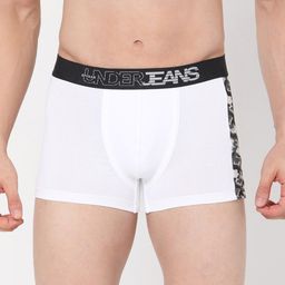 UnderJeans by Spykar Pack Of 2 Outer Elastic Trunk 16864166-1-16864102-1 image 2