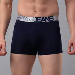 UnderJeans by Spykar Pack Of 2 Outer Elastic Trunk image 2