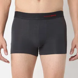 UnderJeans by Spykar Pack Of 2 Outer Elastic Trunk image 2