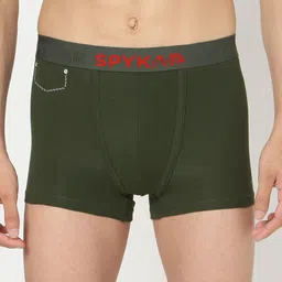 UnderJeans by Spykar Pack Of 2 Outer Elastic Trunk 16864088-1-16864156-1 image 4