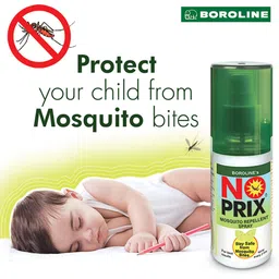 BOROLINE Set of 4 No Prix Mosquito Repellent Spray - 100 ml Each image 5