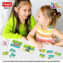 Funskool - Set Of 16 Animal Puzzles image 5