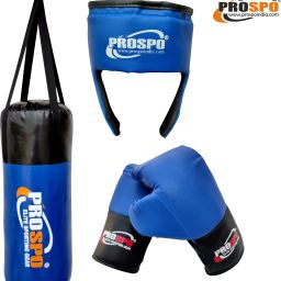 Boxing Kit Set for Kids Blue-Black (1 to 8 Years Old)- Boxing Kit-image-87