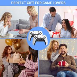ZEPAD 4K HD TV Video Game 2.4G Wireless Game Stick With 2 Wireless Controller 64 GB with Plug & Play, Portable 8 Bit Game Box, 4K HDMI Output 40 Emulator, Tv Video Game image 3