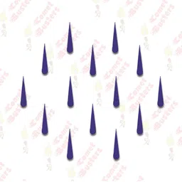 Comet Busters Blue Reusable Designer Bindis - 14 Pcs image 2