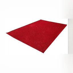 IMRA CARPET Red Abstract Shaggy Carpet image 2