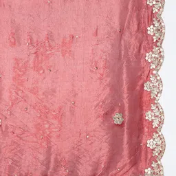 Clora Creation Embroidered Silk Blend Dupatta image 4