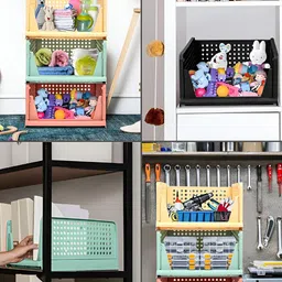 Kuber Industries Set of 10 Regular Desk Organisers image 4