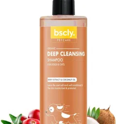 Deep Cleansing Dog Shampoo - 100% Natural - Pet Shampoo For Dogs & Cats Allergy Relief Berry Extract & Coconut Oil Dog Shampoo-image-7