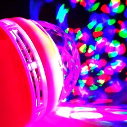 SPARK WORLD Red & White Semi-Sphere Self Assembly Ceiling Lamp image 4