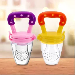 Silicone Fruit Feeder Nibbler with Extra Mesh for Baby 6 to 12 Months, Infant Teether and Feeder-picture-23