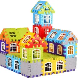 Happy House Building Blocks, Learning/Educational Puzzle Toy,Best Gift for Kids-24