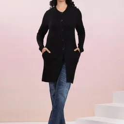 KALINI Women Longline Shrug-image-4