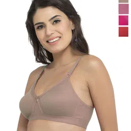 College Girl Pack Of 4 Full Coverage Lightly Padded Minimizer Bra-picture-25