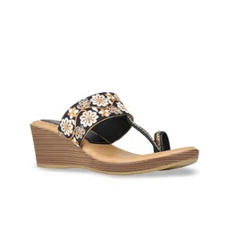 Inc 5 Embellished Ethnic Wedge Sandals-7