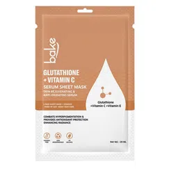 BAKE Glutathione & Vitamin C Serum Sheet Mask - 20 ml-0