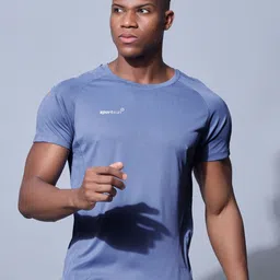 SPORT SUN Men Dri-FIT Solid Round Neck T-shirt-picture-41