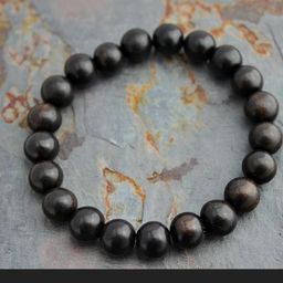 Divine souvenirs Unisex Artificial Beaded Elasticated Bracelet image 2