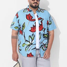 Hardsoda by The Indian Garage Co Men Floral Printed Casual Shirt-image-40