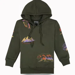 Gini and Jony Boys Printed Hooded Sweatshirt-image-22