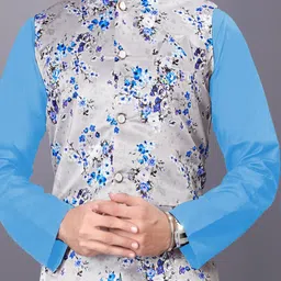 PulseIQ Men Regular Kurta with Pyjamas image 5