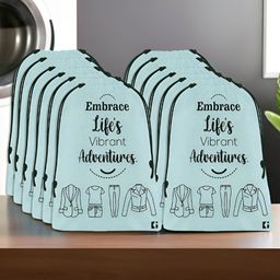 Aura Grey & Black 12 Pieces Reusable Multi-Utility Organisers-35