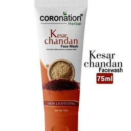 COROnation Herbal Set Of 3 Keshar Chandan Neem With Ubtan Face Wash - 75 ml Each image 5