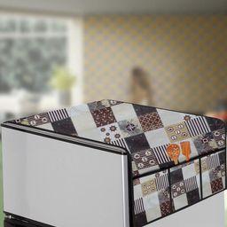 The Furnishing Tree Grey Printed Air Conditioner Cover-image-10