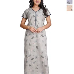 G4Girl Printed Maxi Nightdress-picture-40