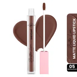 SHRYOAN Butter Luxe Satin Matte Liquid Lipstick-6ml-Mochalicious-17