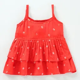JAV CREATIONS Floral Print Cotton Top-image-93