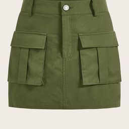 LA CHIC PICK Women Solid Knitted Pencil Mini Skirt-image-38