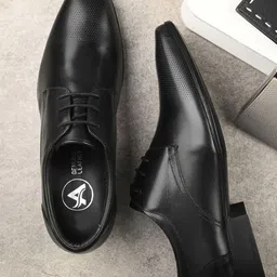 Auserio Men Leather Formal Derbys-picture-16