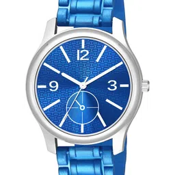 Gopal Shopcart Unisex Dial & Straps Analogue Watch 1017SLV-M5-BLU-D-801BLU_SH-67