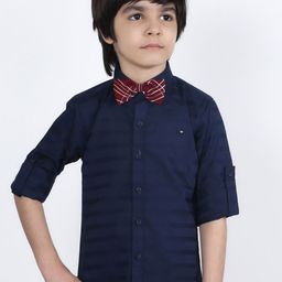 MashUp Boys Classic Opaque Casual Shirt-image-59