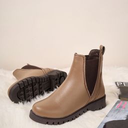 ID Women Textured Slip-On Casual Boots-image-77