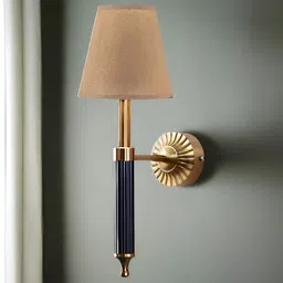 akway Beige Metal Cylinder Shaped Wall Lamp-image-82